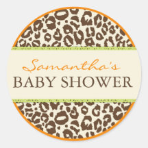 Safari Boy Orange Sticker CHE