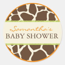 Safari Boy Orange Sticker D