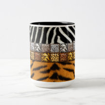 Safari Prints Coffee Mugs