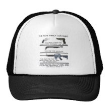 SAFE FAMILY GUN GUIDE TRUCKER HAT