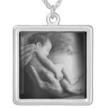 Safe In Daddy's Arms Custom Necklace