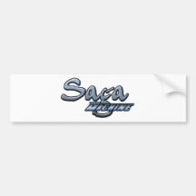 Saga Machine Bumper Stickers