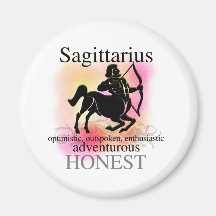 Sagittarius About You Refrigerator Magnets