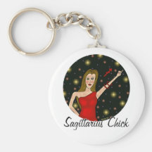 Sagittarius Chick Keychains