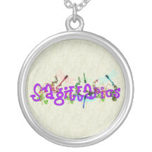 Sagittarius Flowers Custom Necklace