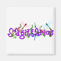 Sagittarius Flowers Refrigerator Magnets