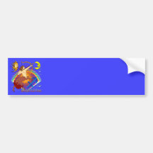 Sagittarius-Zodiac-Design-V-1 Bumper Sticker