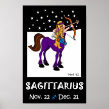 SAGITTARIUS - ZODIAC POSTER