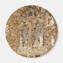 Sagrada Familia Sculptures Magnets