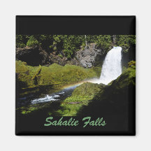 Sahalie Falls Rainbow Magnets