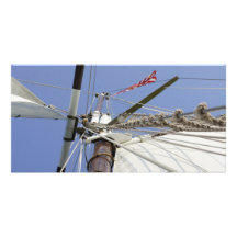 Sail Away Customized Photo Card