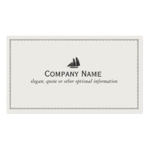 Sail Boat Business Card