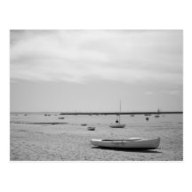 Sail Boat On Provincetown Beach Post Cards