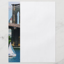 Sailboat by the Brooklyn Bridge Flyer