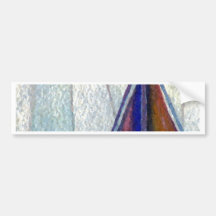 "Sailboat"  CricketDiane Ocean Art Bumper Stickers
