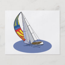 sailboat flyer design