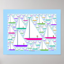 sailboats posters