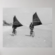 Sailing Bicycles 1903 Print