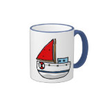 sailing boat mugs