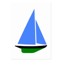 Sailing Boat - Voilier (09) Cartes De Visite Personnelles