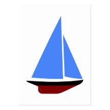 Sailing Boat - Voilier (10) Modèle De Carte De Visite