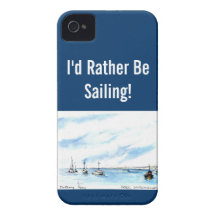 Sailing Case - Monterey California iPhone 4 Case-Mate Case