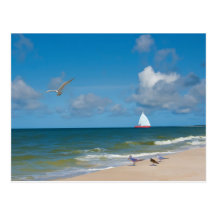 Sailing on the Gulf of Mexico Postcard