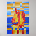 Sailing on the Seven Seas so Blue Poster