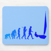 sailing - Sailing Boat Laser and Dinghy Mouse Pads