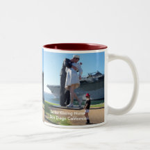 Sailor kissing Nurse San Diego Mug