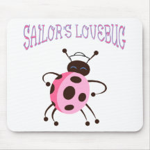 sailor's lovebug mouse mats