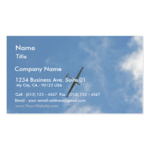 Sailplane Business Card Template