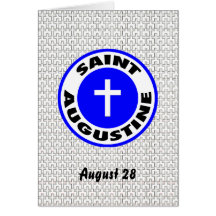 Saint Augustine Card