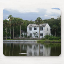 Saint Augustine house on lake Mousepads
