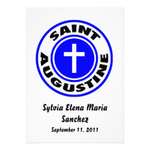 Saint Augustine Invite