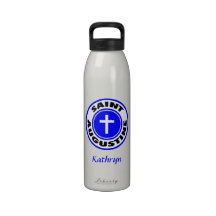 Saint Augustine Reusable Water Bottles