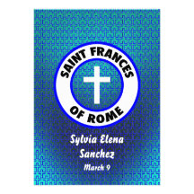 Saint Frances of Rome Invite