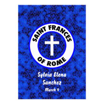 Saint Frances of Rome Invite
