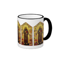 Saint Francis of Assissi Mediaeval Iconography Mugs