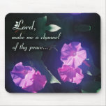Saint Francis Prayer mousepad