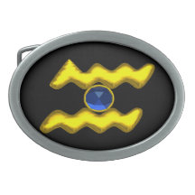 SAINT GEORGE AND DRAGON MEDALLION MONOGRAM OVAL BELT BUCKLE