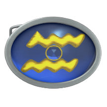 SAINT GEORGE AND DRAGON MEDALLION MONOGRAM OVAL BELT BUCKLE