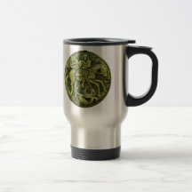 SAINT GEORGE AND DRAGON MEDALLION MUGS