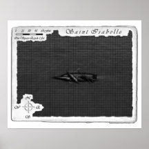 Saint Isabelle (Bird’s Eye View) Battle Map Print