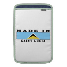 Saint Lucia Made In Designs MacBook Sleeves