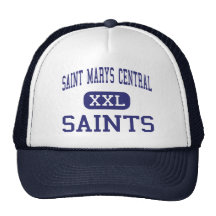 Saint Marys Central - Saints - High - Bismarck Trucker Hats