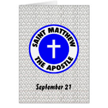 Saint Matthew the Apostle Cards