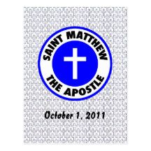 Saint Matthew the Apostle Postcards