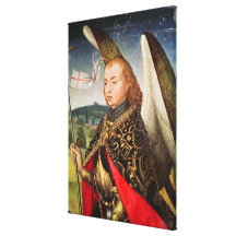 Saint Michael the Archangel, 1460-66 Canvas Prints
