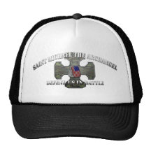 Saint Michael the Archangel Trucker Hats